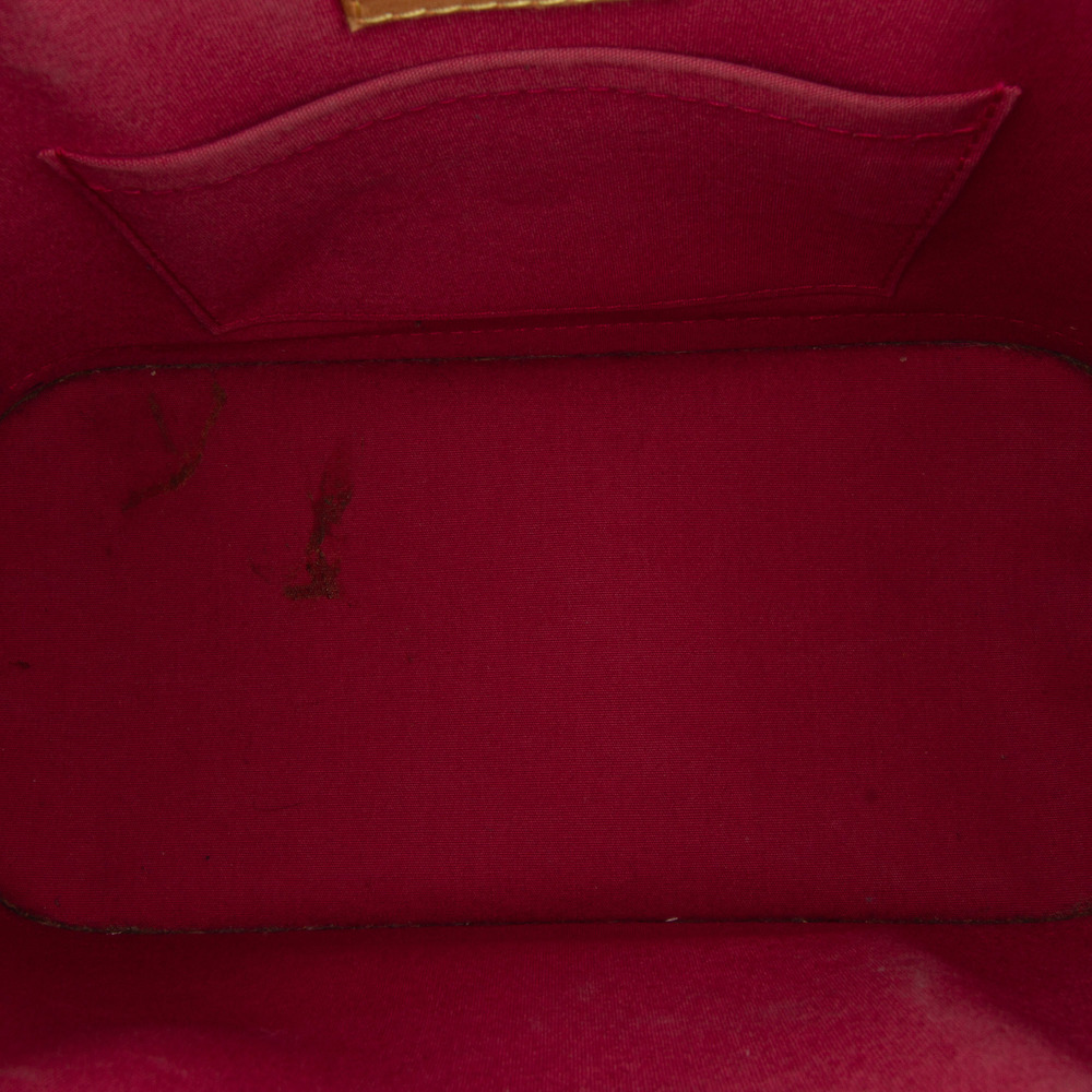 Pre-Loved Louis Vuitton Monogram Vernis Alma BB - Picture 7 of 12